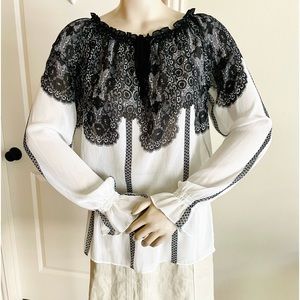 NWOT INC Blouse Top 4